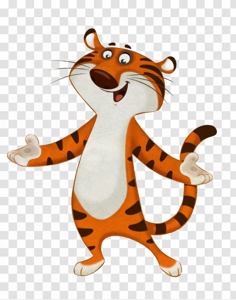Tiger Computer IPS Panel Android - Smartphone - Animal Material Plane Transparent PNG