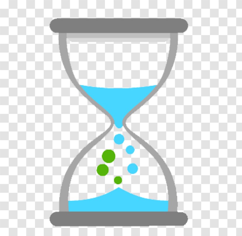Hourglass Computer File - Drinkware - Blue Transparent PNG
