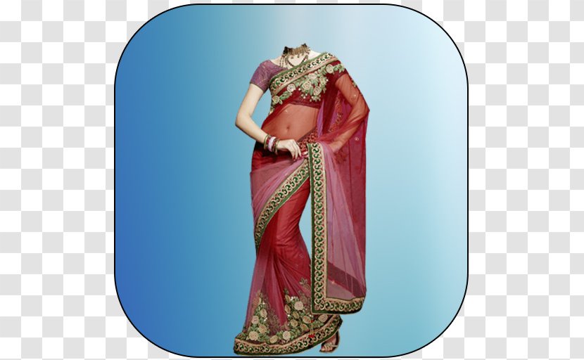 Sari Lehenga-style Saree Choli Designer - Kurta Transparent PNG