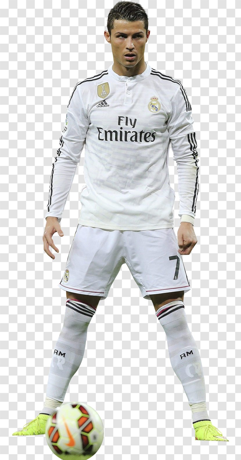 Cristiano Ronaldo Football Player Sport - Ball - Real Madrid Transparent PNG