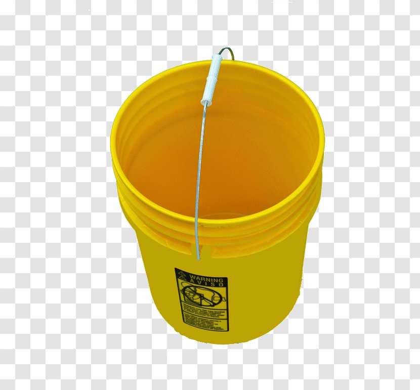 Bucket Plastic Gallon Lid Pail - Paint Mockup Transparent PNG