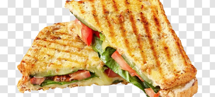 Breakfast Indian Cuisine Cheese Sandwich Toast - Vegetarian Food Transparent PNG