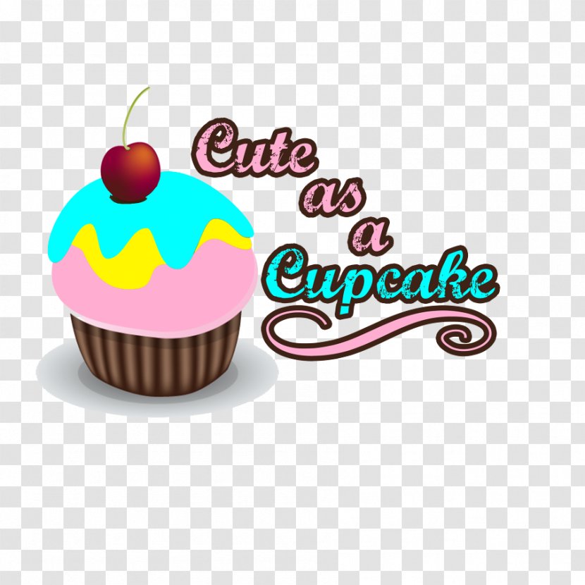 Cupcake Logo Muffin Food - Artwork - Cup Cake Transparent PNG