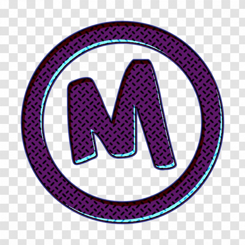 Circle Icon - Symbol - Label Magenta Transparent PNG