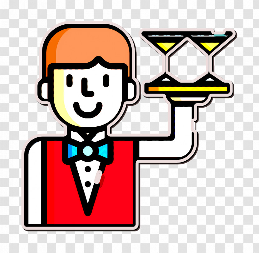 Waiter Icon Wedding Icon Transparent PNG