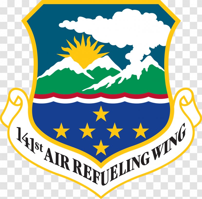 Boeing KC-135 Stratotanker 141st Air Refueling Wing Washington National Guard United States Force - Logo Transparent PNG
