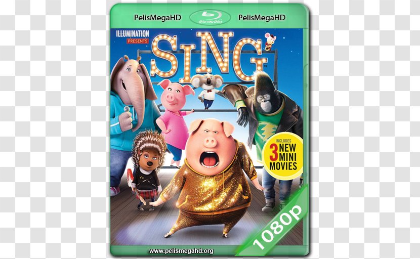 Blu-ray Disc Ultra HD Digital Copy DVD Sing - Play - Dvd Transparent PNG