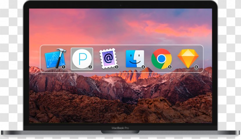 MacBook Pro Computer Keyboard MacOS - Macos Sierra - Macbook Transparent PNG