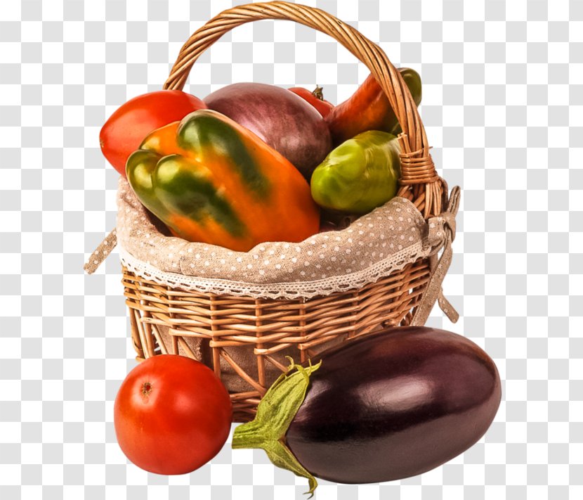 Organic Food Raw Foodism Eating Diet - Basket - A Of Vegetables Transparent PNG