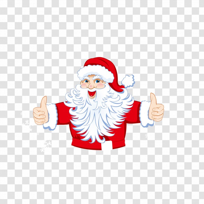 Santa Claus's Reindeer Christmas North Pole Clip Art - Claus Pattern Transparent PNG