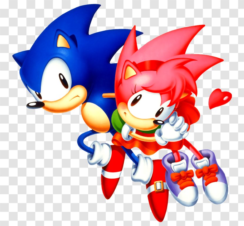 Sonic CD The Hedgehog Amy Rose Ariciul Metal - Player Character - Shocking Transparent PNG
