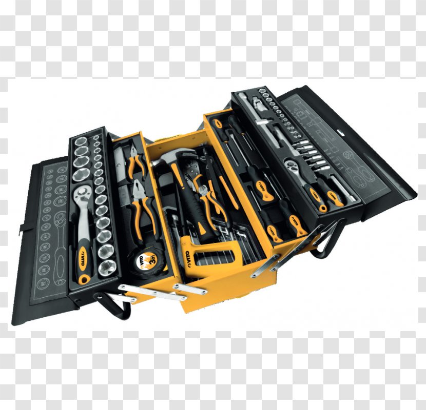 Suitcase Tool Boxes Hand - Cutting Transparent PNG