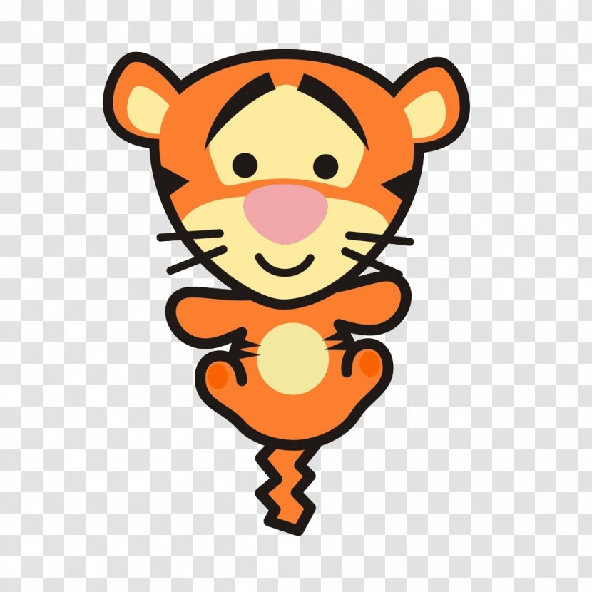 Pluto Mickey Mouse Tigger Winnie The Pooh Walt Disney Company - Cartoon - A Cute Brown Bear Transparent PNG