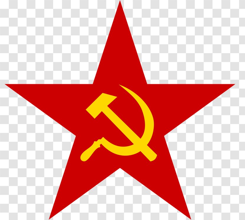 Soviet Union Red Star Communism Hammer And Sickle Communist Symbolism - Uni Transparent PNG