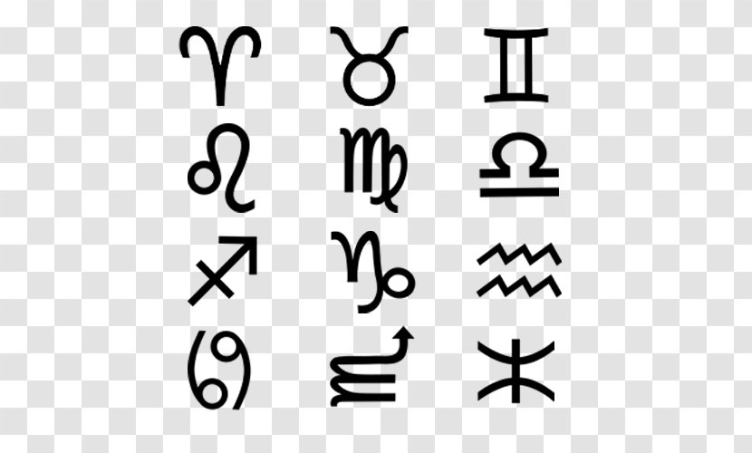 Zodiac Astrological Sign Symbols Clip Art - Aquarius - Symbol Transparent PNG