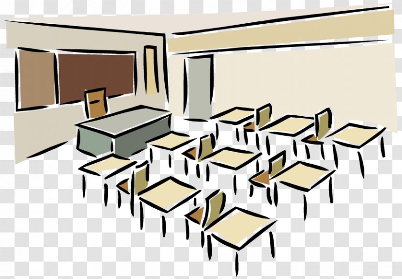 Table Classroom Chair School Furniture Transparent PNG