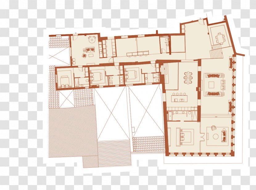 Floor Plan Architecture Property - Line Transparent PNG
