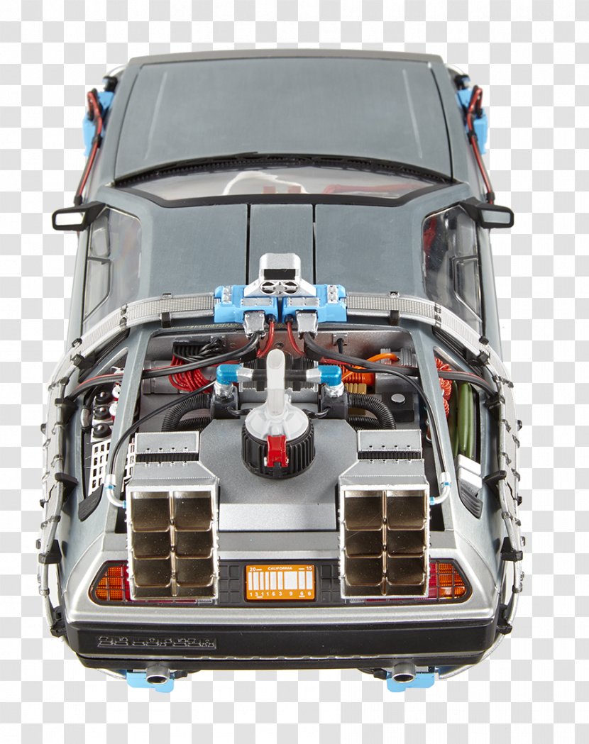 Car DeLorean DMC-12 Marty McFly Time Machine Back To The Future Transparent PNG