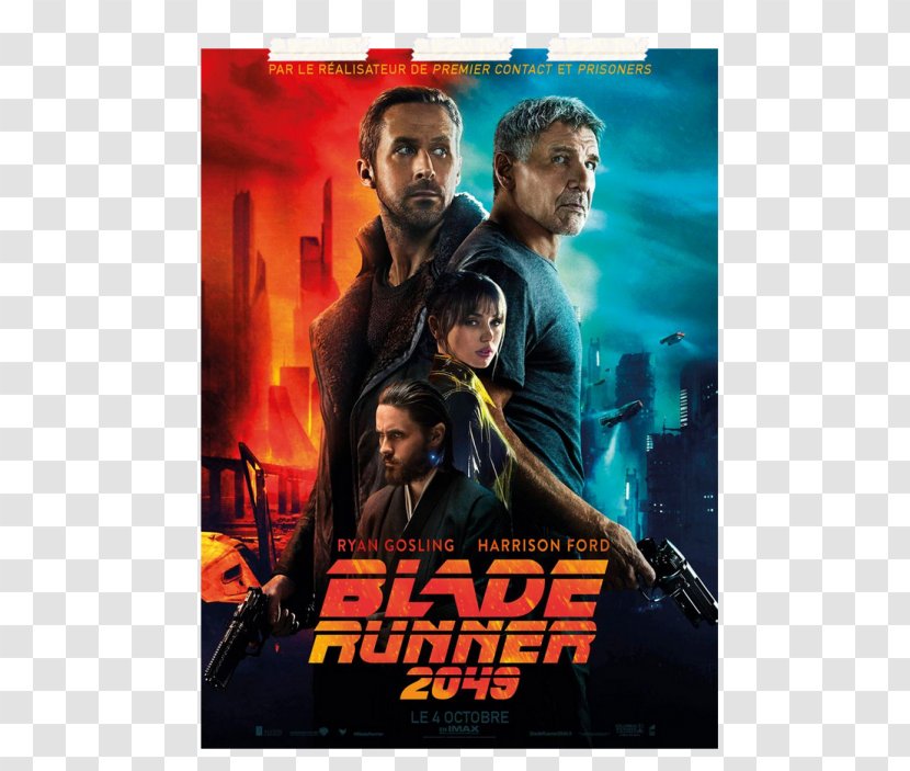 Denis Villeneuve Harrison Ford Blade Runner 2049 Cinema - Poster Transparent PNG