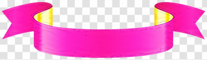 Birthday Background Ribbon - Purple Magenta Transparent PNG