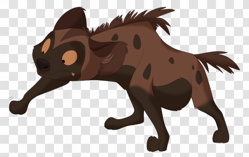 Striped Hyena Lion Spotted Drawing Transparent PNG