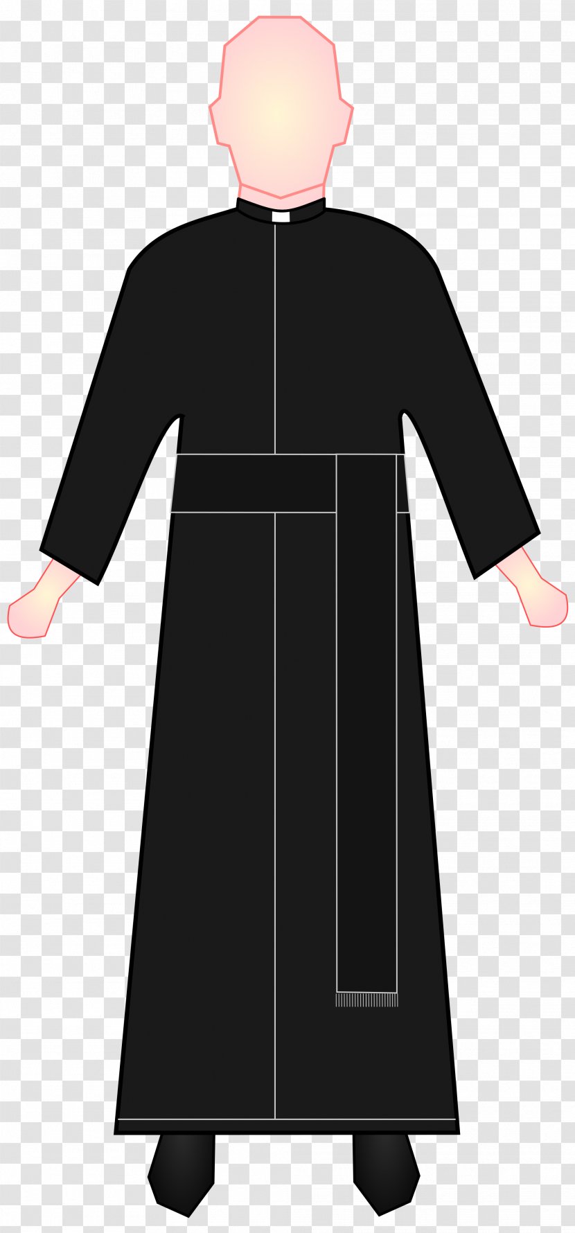 Cassock Prelate Bishop Priest Clergy - Wikipedia Transparent PNG