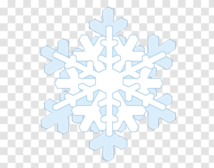 Snowflake Symmetry Microsoft Azure Pattern - Snowflakes Transparent PNG