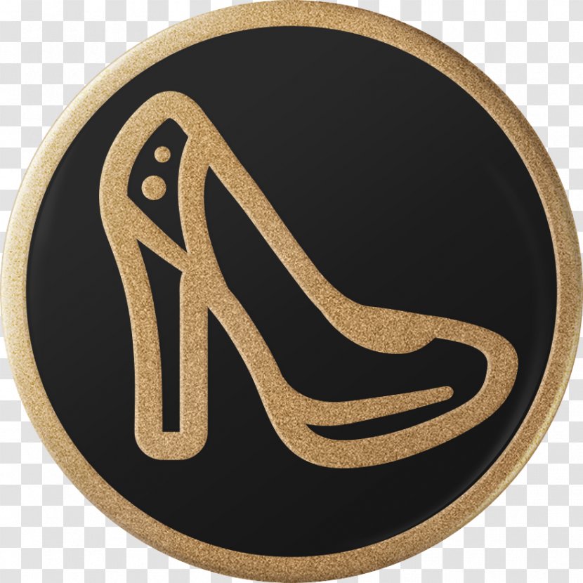 Black Gold Logo Color Brown - Brand - Heels Transparent PNG