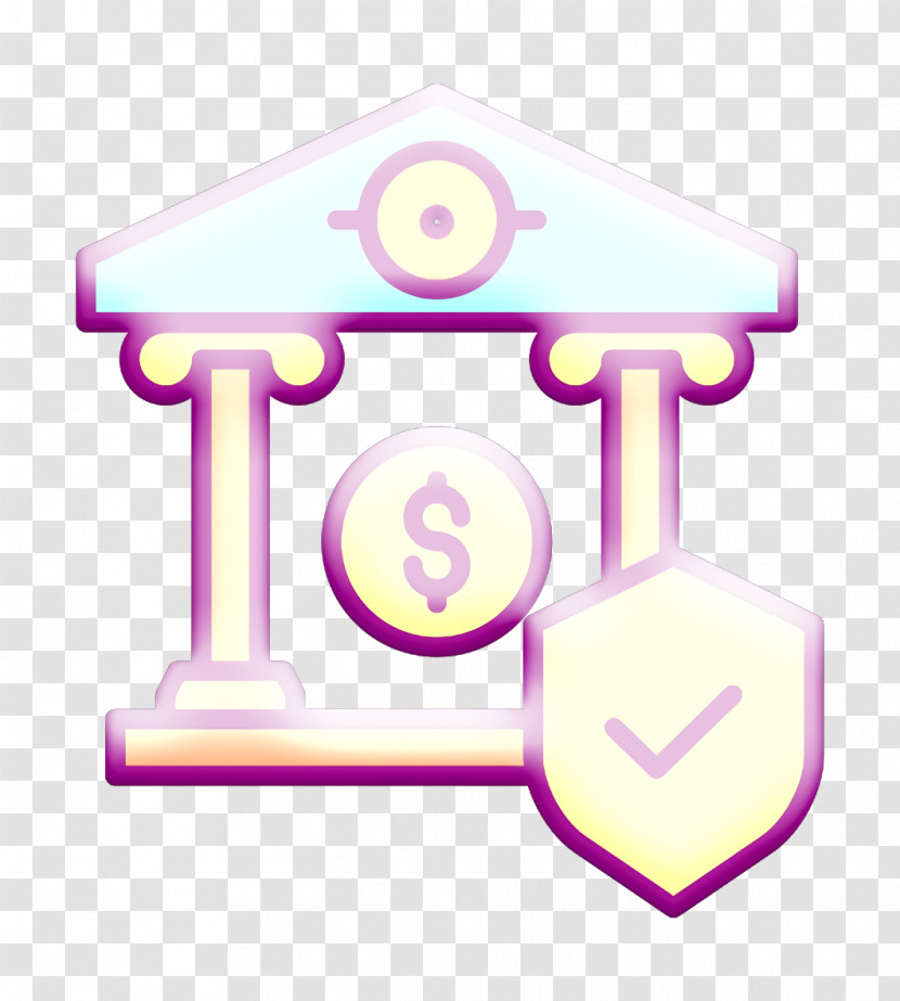 Bank Icon Savings Icon Insurance Icon Transparent PNG