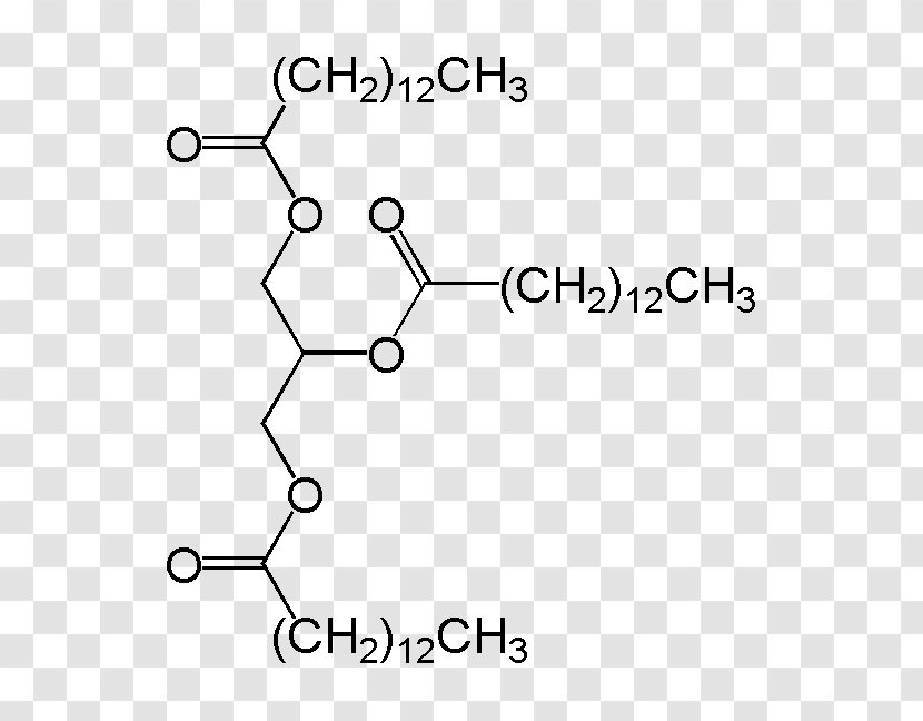 Glycerol Fat Trimyristin Lipid Nutmeg - Dieting - Area Transparent PNG