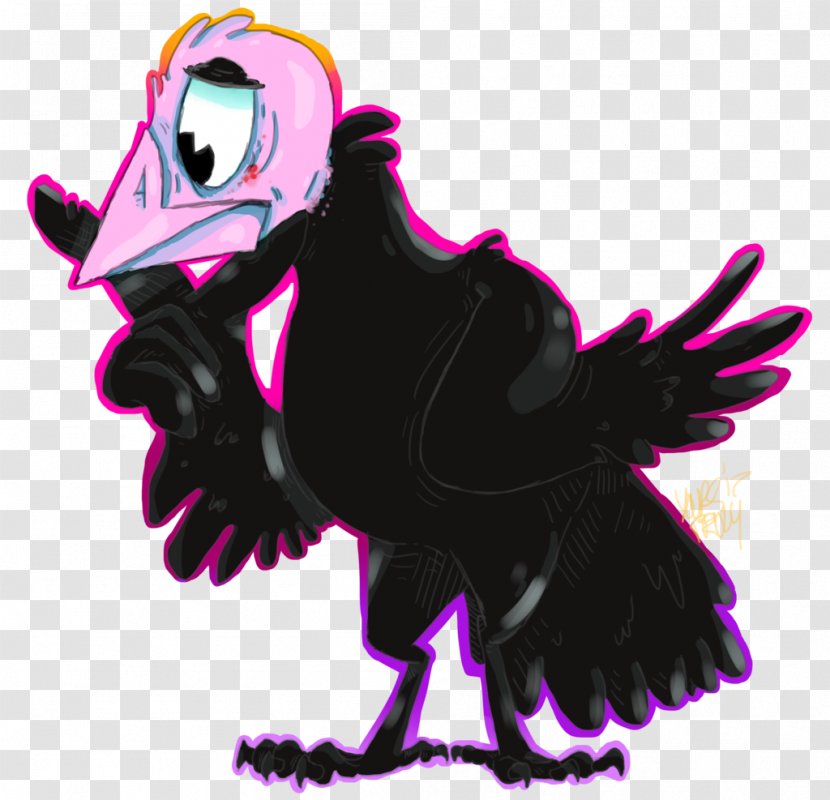 Beak Bird Of Prey Pink M Transparent PNG