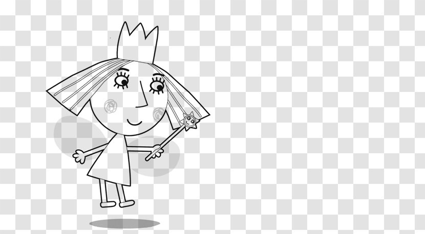 Coloring Book Child Drawing - Cartoon - Ben And Holly Transparent PNG