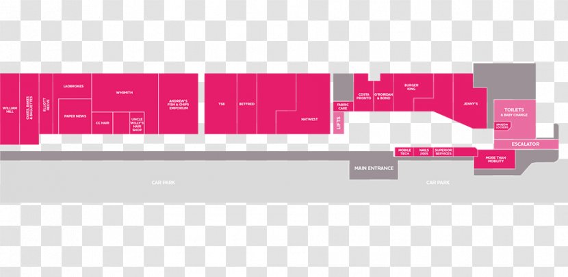 Weston Favell Shopping Mall Centre Sprucefield - Map Transparent PNG