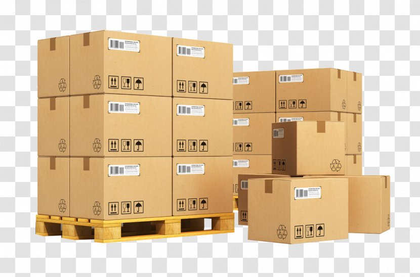 Freight Transport Pallet Less Than Truckload Shipping Corrugated Box Design Cargo - Thirdparty Logistics - Express Delivery Transparent PNG