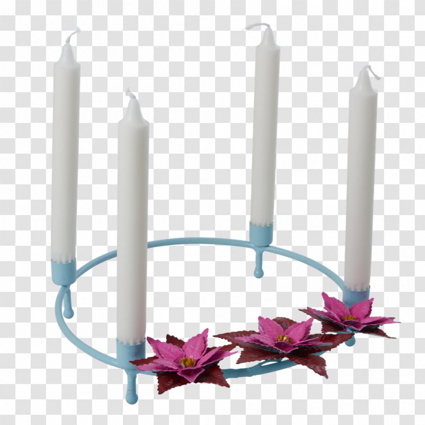 Advent Candle Wreath Table - Tableware - Lovely Candles Transparent PNG