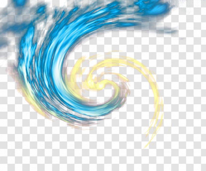 Close-up Sky Organism Wallpaper - Blue Water Whirlpool Transparent PNG