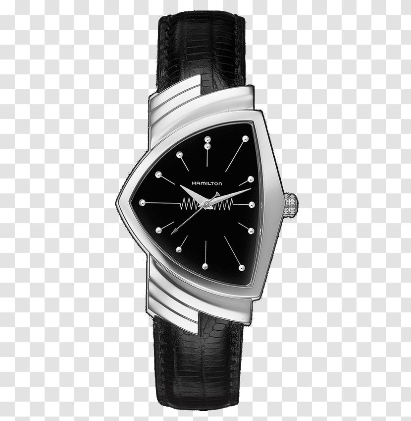 Hamilton Watch Company Strap Swiss Made Quartz Clock Transparent PNG