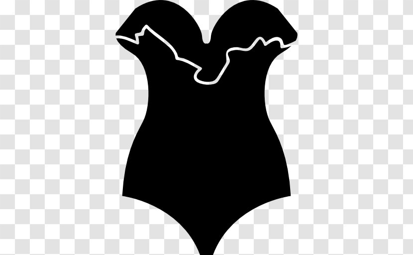 Swimsuit T-shirt Fashion - Heart Transparent PNG