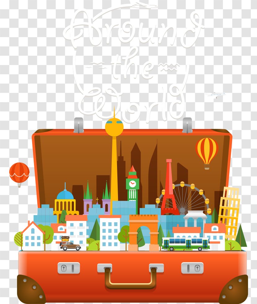 Travel Agent Suitcase Photography - Vector Transparent PNG