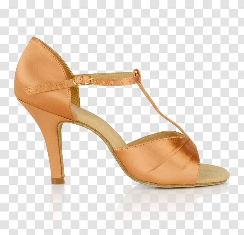 Shoe Latin Dance Sandal Suede - Beige - Calico Square Heel Shoes For Women Transparent PNG