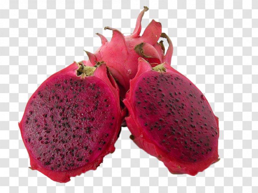 White-fleshed Pitahaya Pitaya Fruit Juice Punch - Plant - Red Dragon Transparent PNG