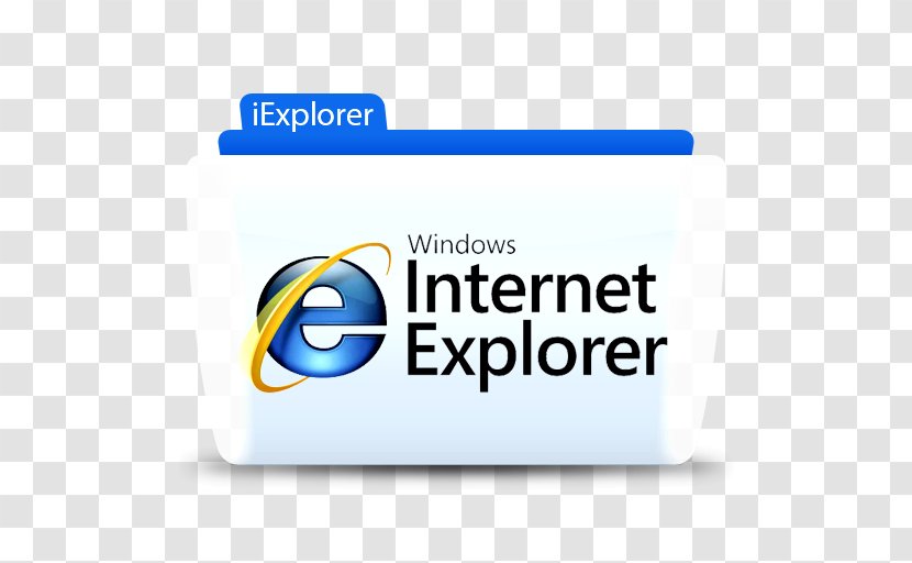 Internet Explorer 8 Web Browser 9 - Text Transparent PNG
