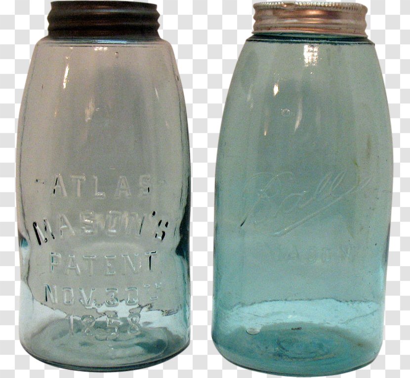 Mason Jar Glass Bottle - Home Canning Transparent PNG