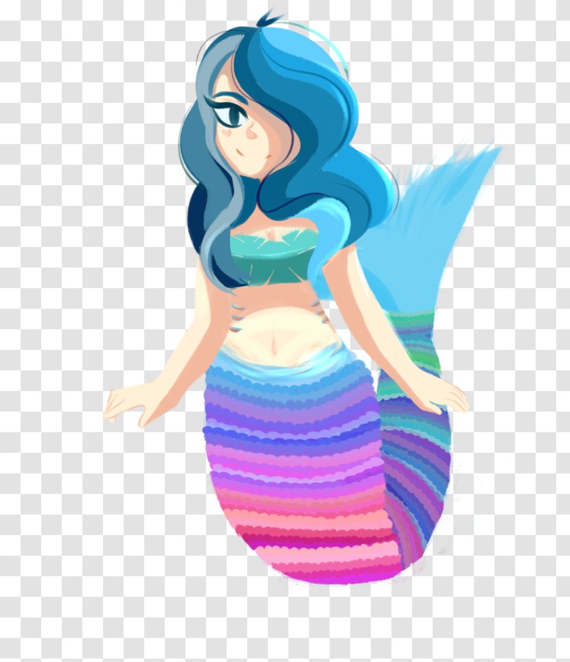 Mermaid Fairy Drawing - Triton - Mermaind Transparent PNG