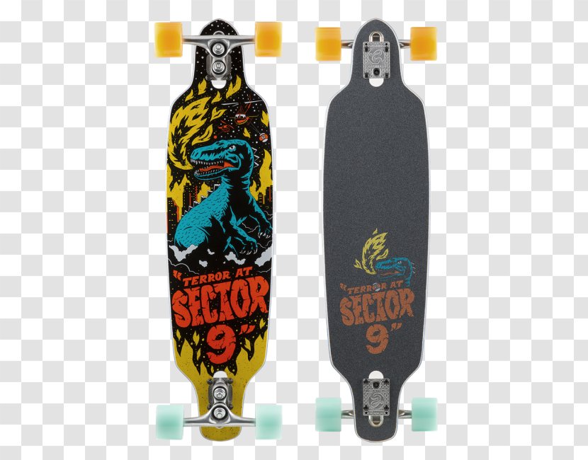 Longboard Sector 9 Skateboard Grip Tape Carved Turn - Boardsport Transparent PNG