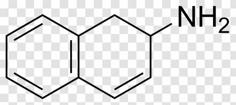 Triangle Point 2-Amino-1,2-dihydronaphthalene Pattern - White - Text Transparent PNG