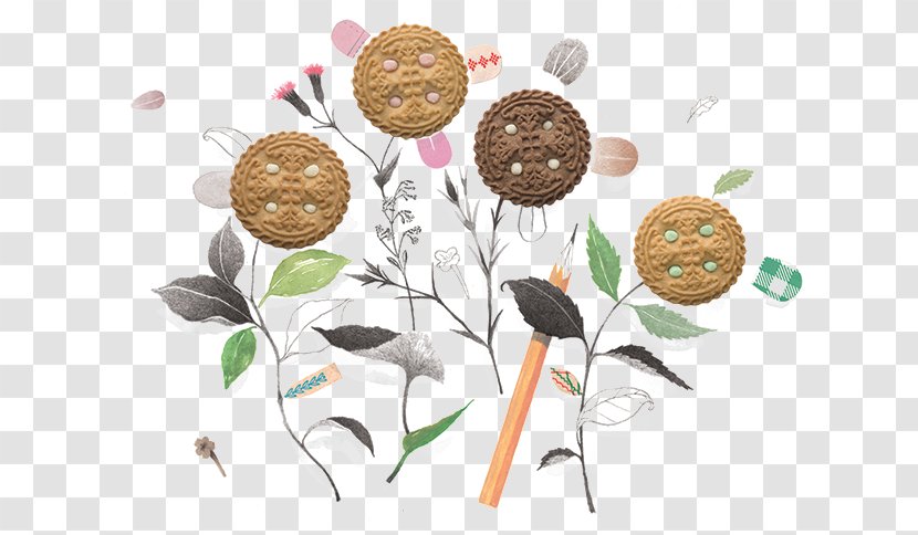 Download - Illustration - Biscuit Flower Transparent PNG