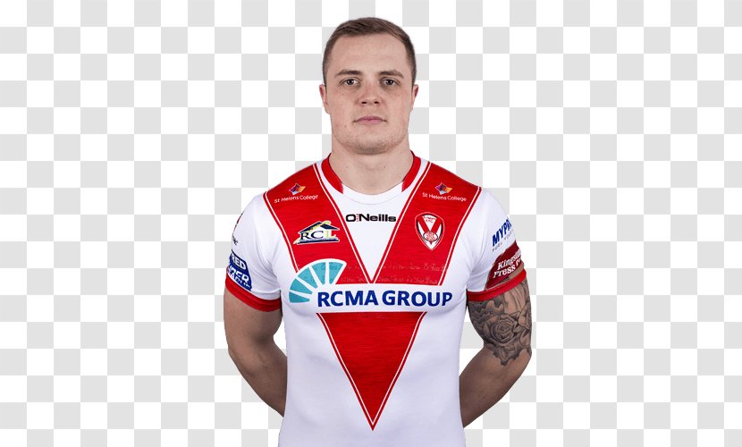 Jake Spedding St Helens R.F.C. Cheerleading Uniforms Super League XXII Hull Kingston Rovers - Sleeve - Adam & Eve Transparent PNG