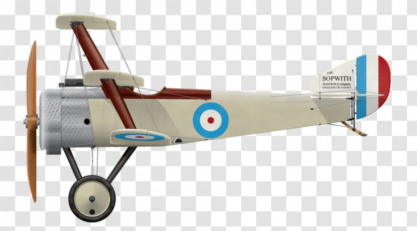 Sopwith Triplane Camel Airplane Pup Aircraft - Vehicle - Plane Transparent PNG