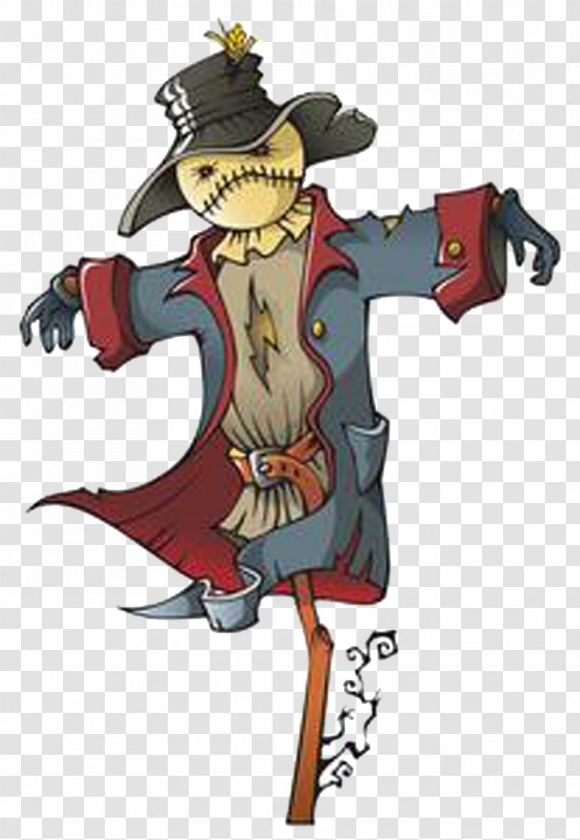 Cartoon Scarecrow Stock Illustration - Art - Demon Transparent PNG